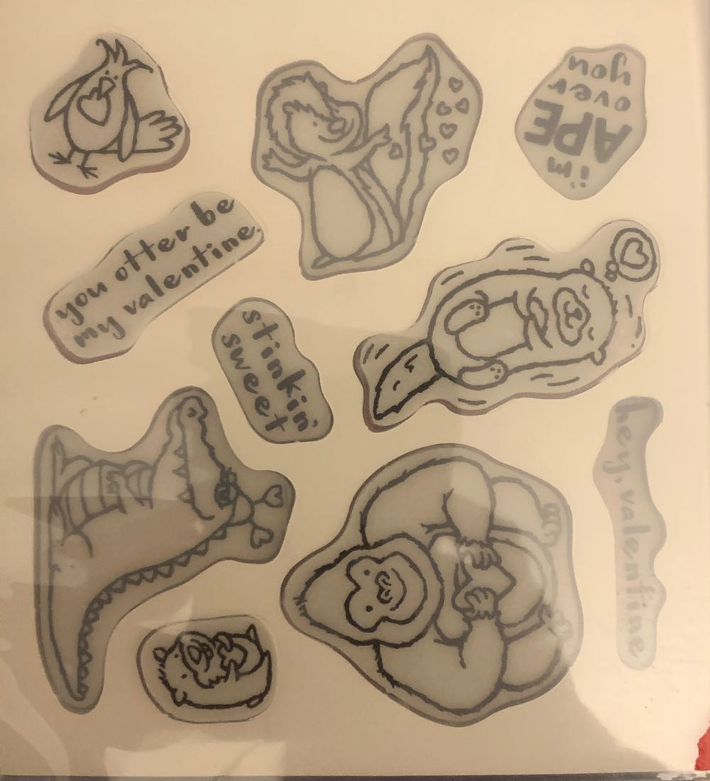 Hey Love  stamp collectible [Barcode 148644] - Main Image 2