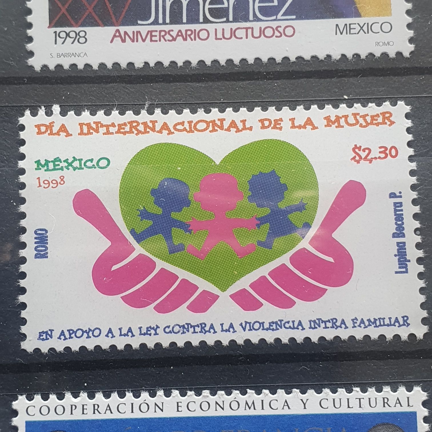 Día Internacional De La Mujer  stamp collectible - Main Image 2