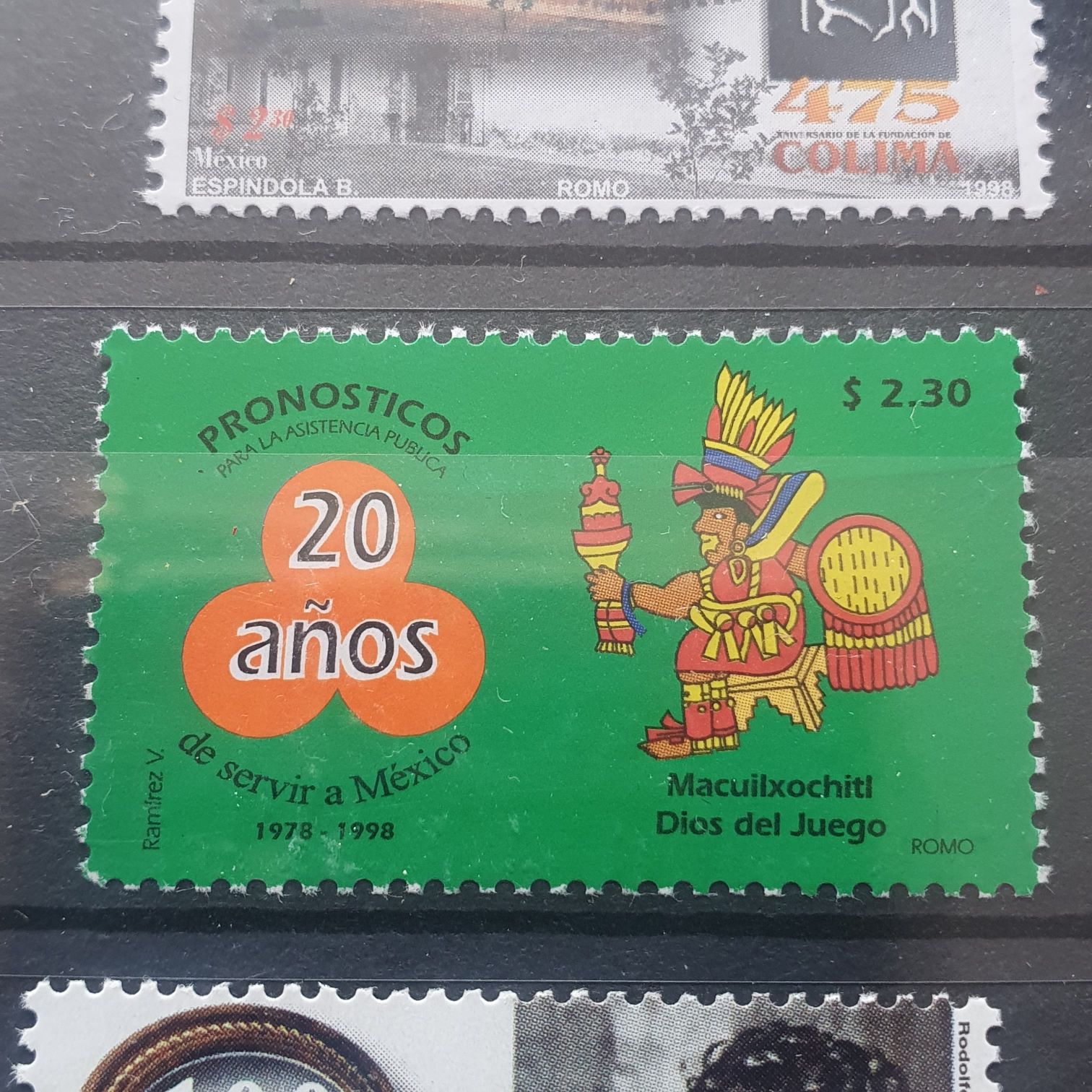 Pronósticos Para La Asistencia Pública 20 Años De Servir A México  stamp collectible - Main Image 2