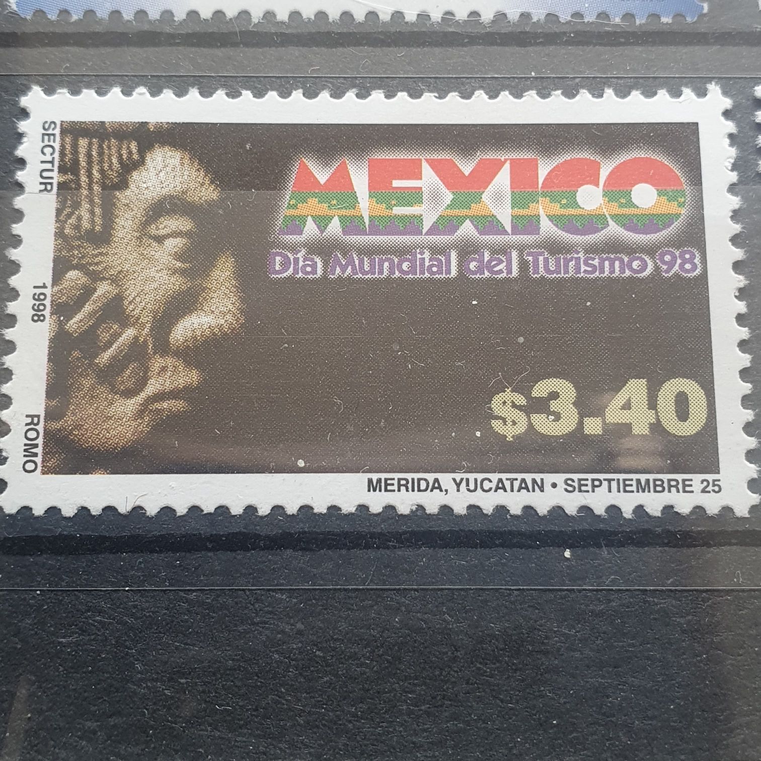 México Día Mundial Del Turismo  stamp collectible - Main Image 2