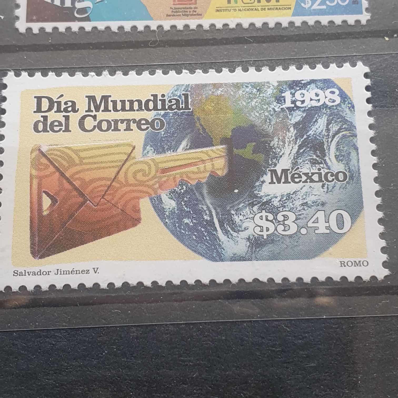 Día Mundial Del Correo  stamp collectible - Main Image 2