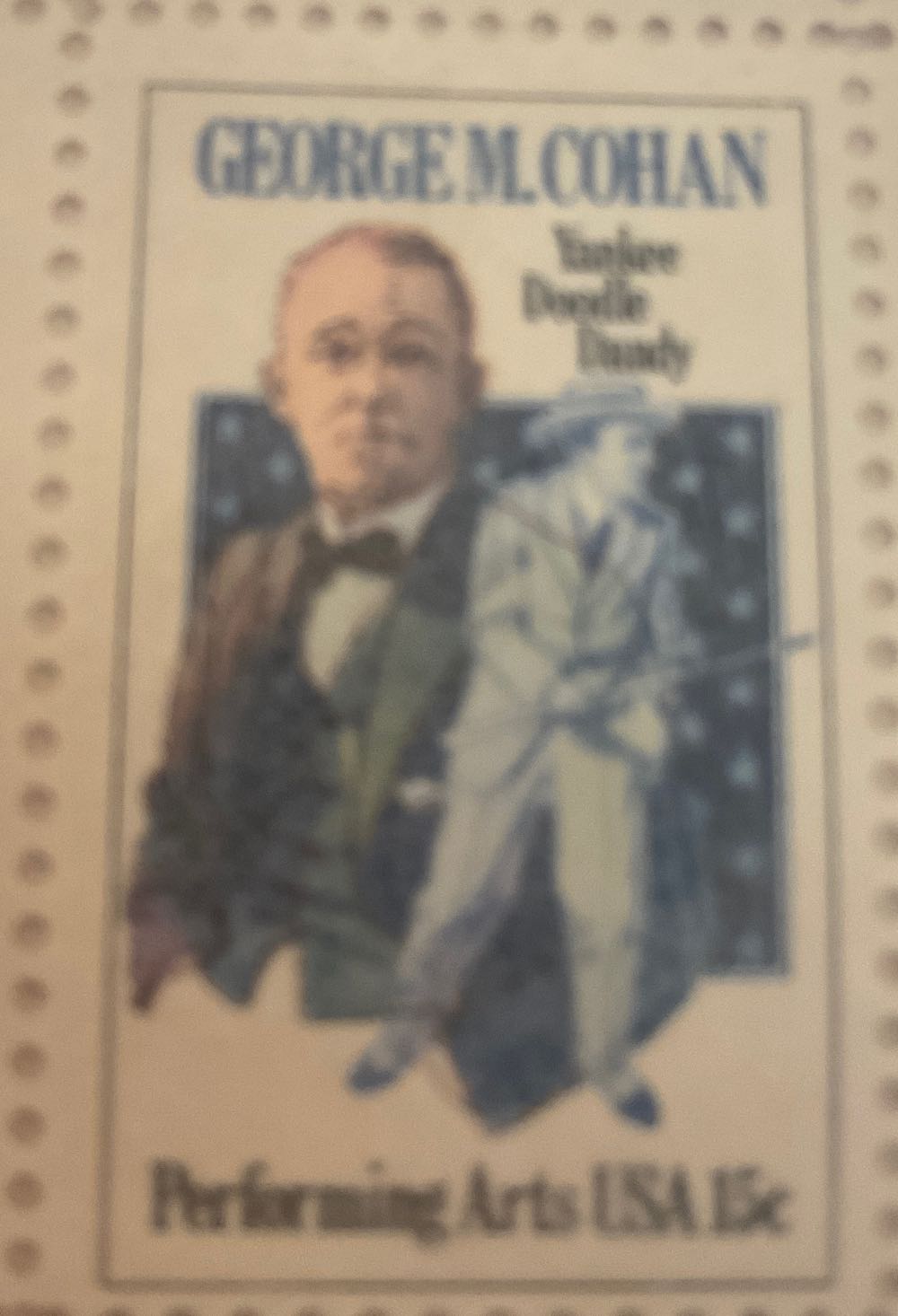 George Cohan  stamp collectible - Main Image 2