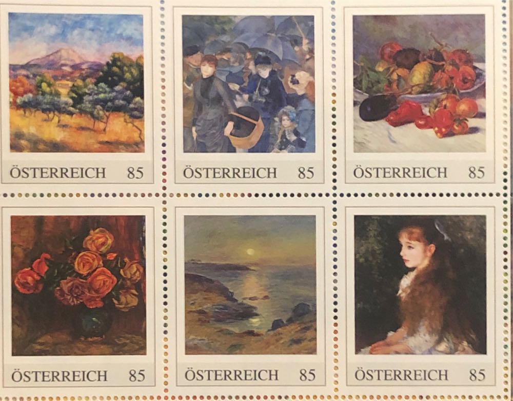 Auguste Renoir  stamp collectible [Barcode 9783990802274] - Main Image 2