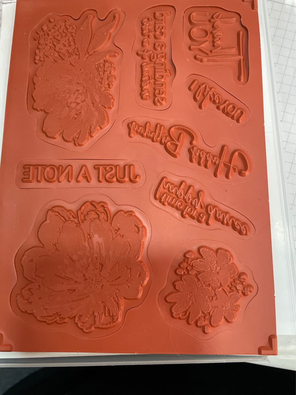 Flowing Flowers  stamp collectible [Barcode 157880] - Main Image 2