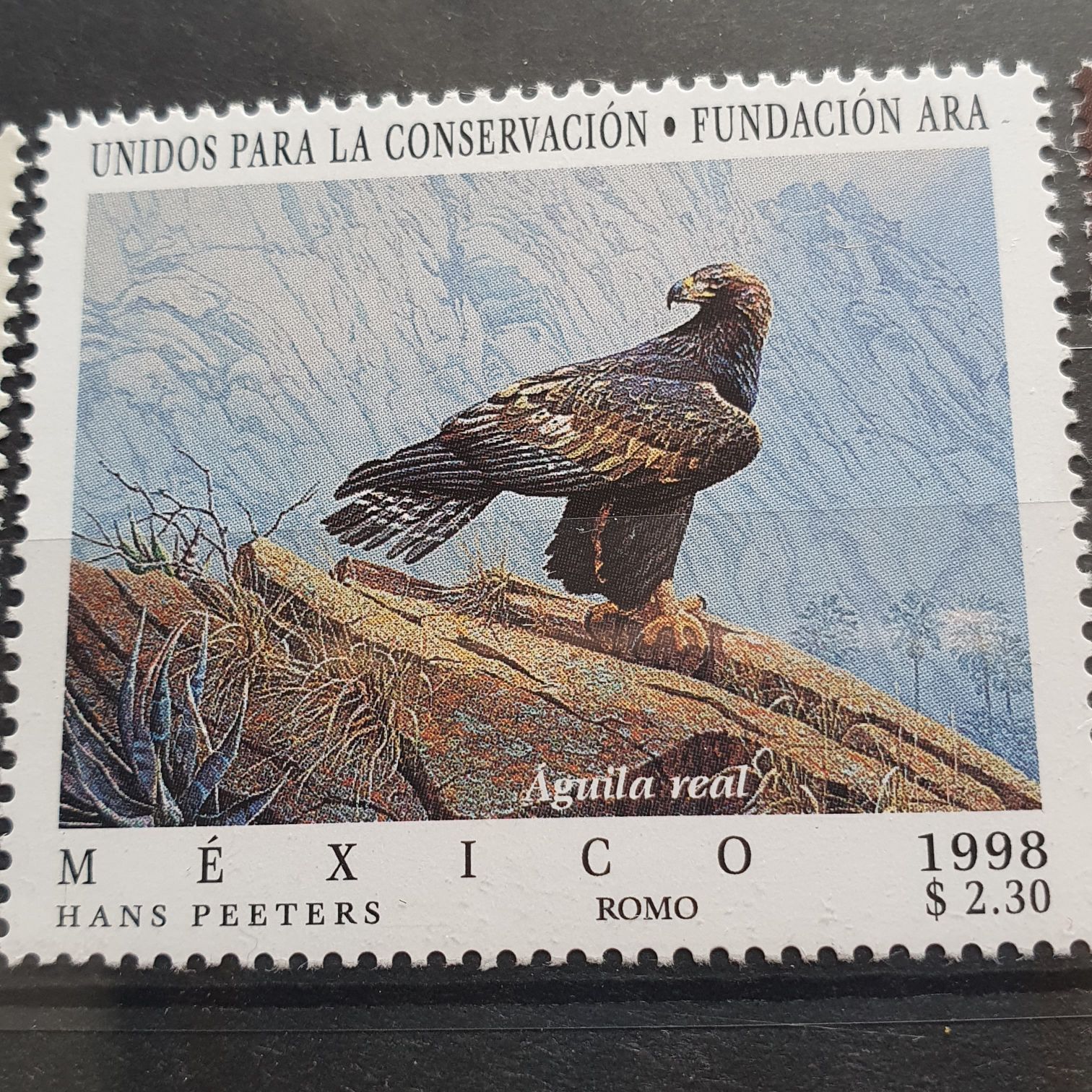 Unidos Para La Conservación Fundación Ara  stamp collectible - Main Image 2