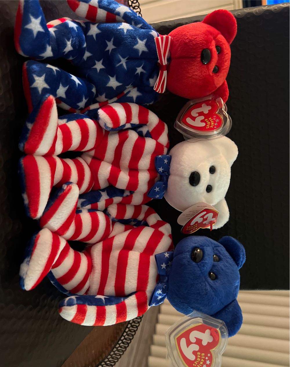 Liberty Rare 2002 Ty Beanie Baby Liberty The Bear Red Head Version 8.5 Inch Mwmt’s  stamp collectible [Barcode 008421045310] - Main Image 4