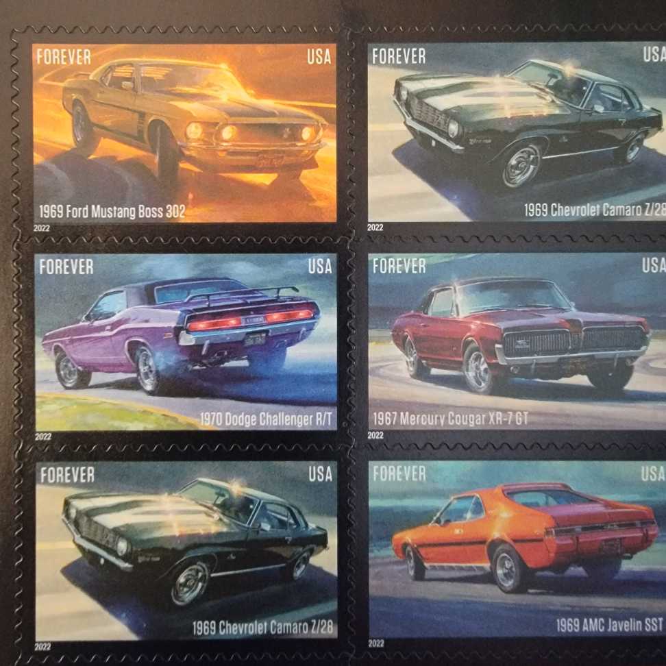 Pony Cars  stamp collectible [Barcode 482400] - Main Image 2