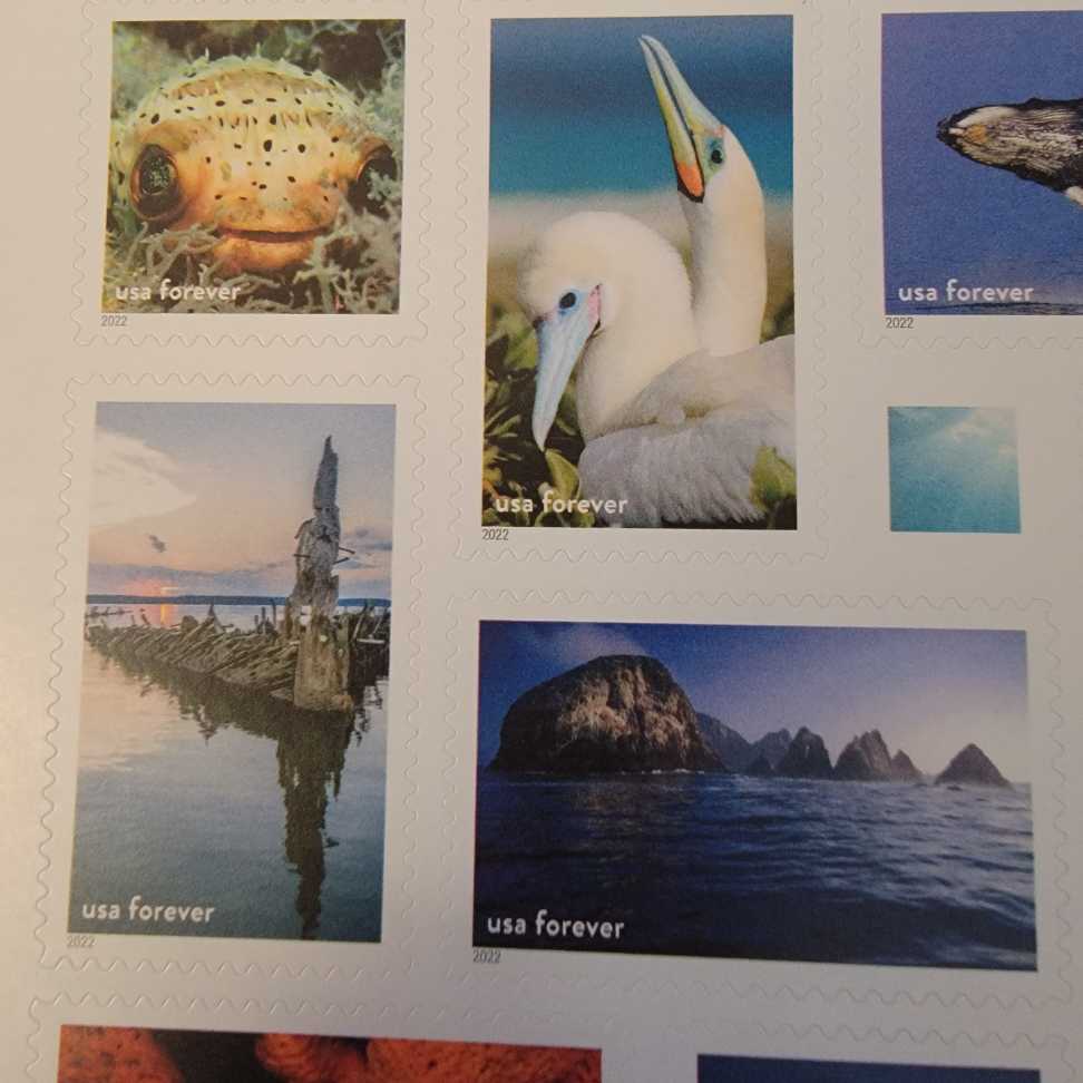 National Marine Sanctuaries  stamp collectible [Barcode 580500] - Main Image 2