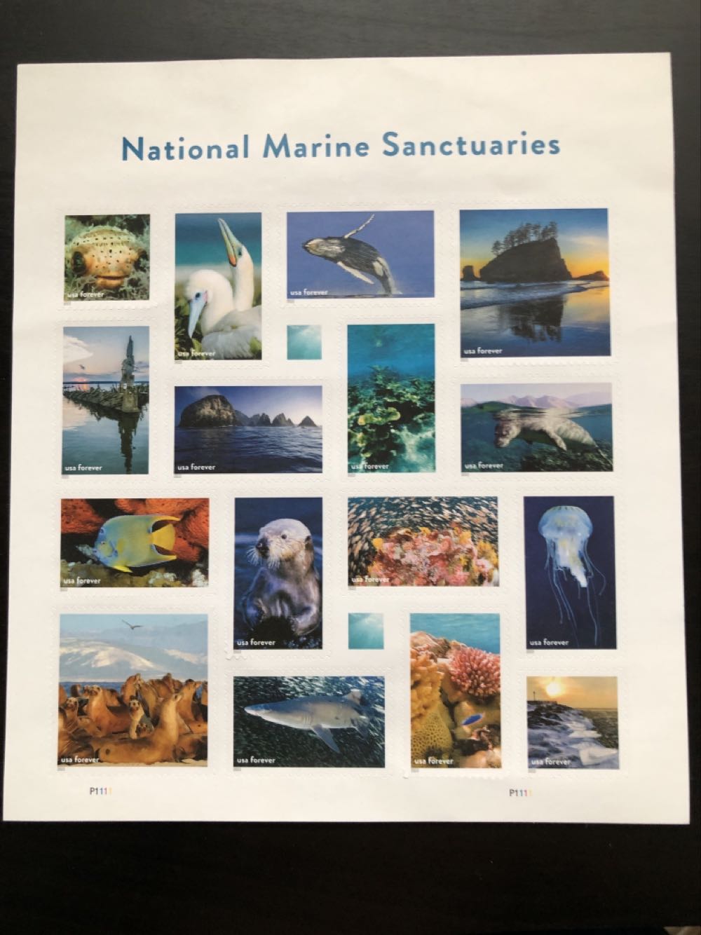 National Marine Sanctuaries  stamp collectible [Barcode 580500] - Main Image 3