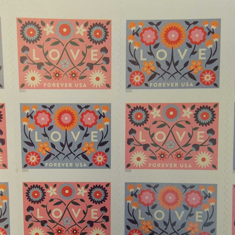 Love  stamp collectible [Barcode 578200] - Main Image 2