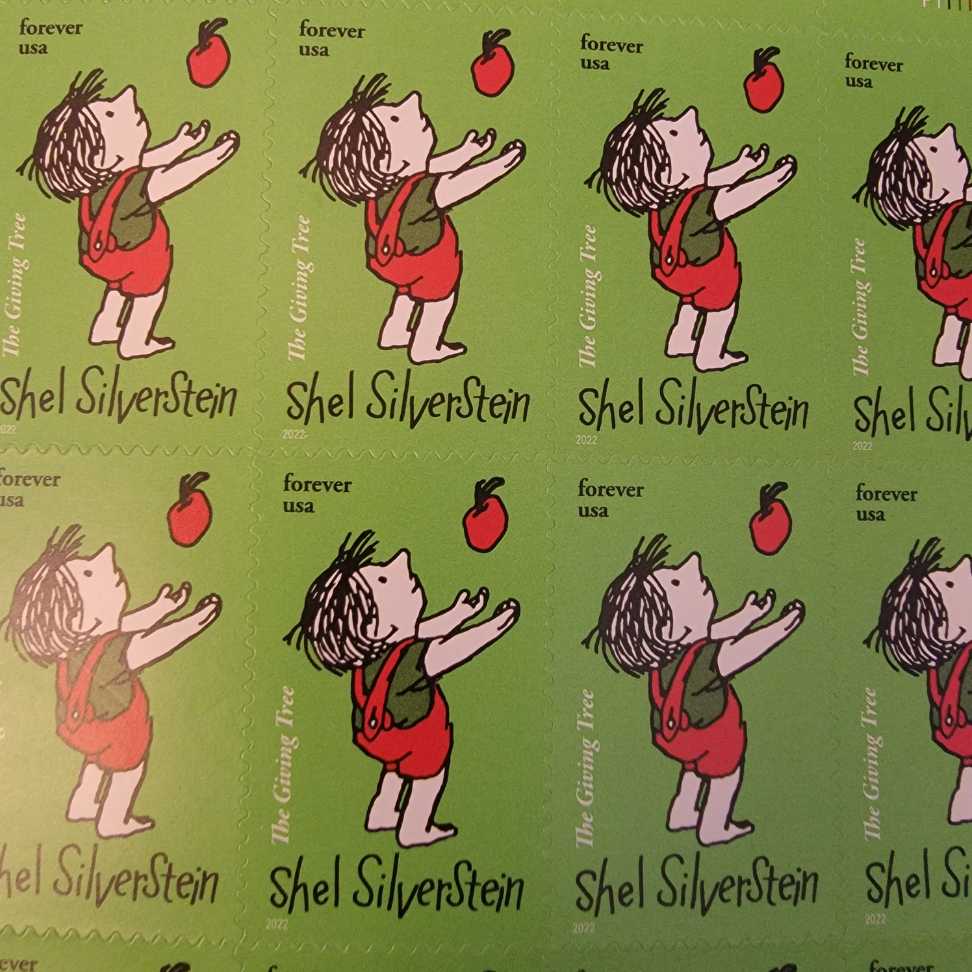 Shel Silverstein  stamp collectible [Barcode 481900] - Main Image 2