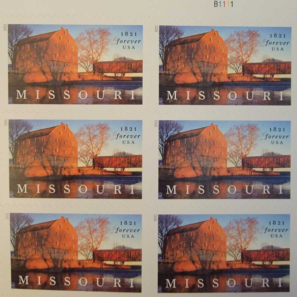 Missouri  stamp collectible [Barcode 481100] - Main Image 2