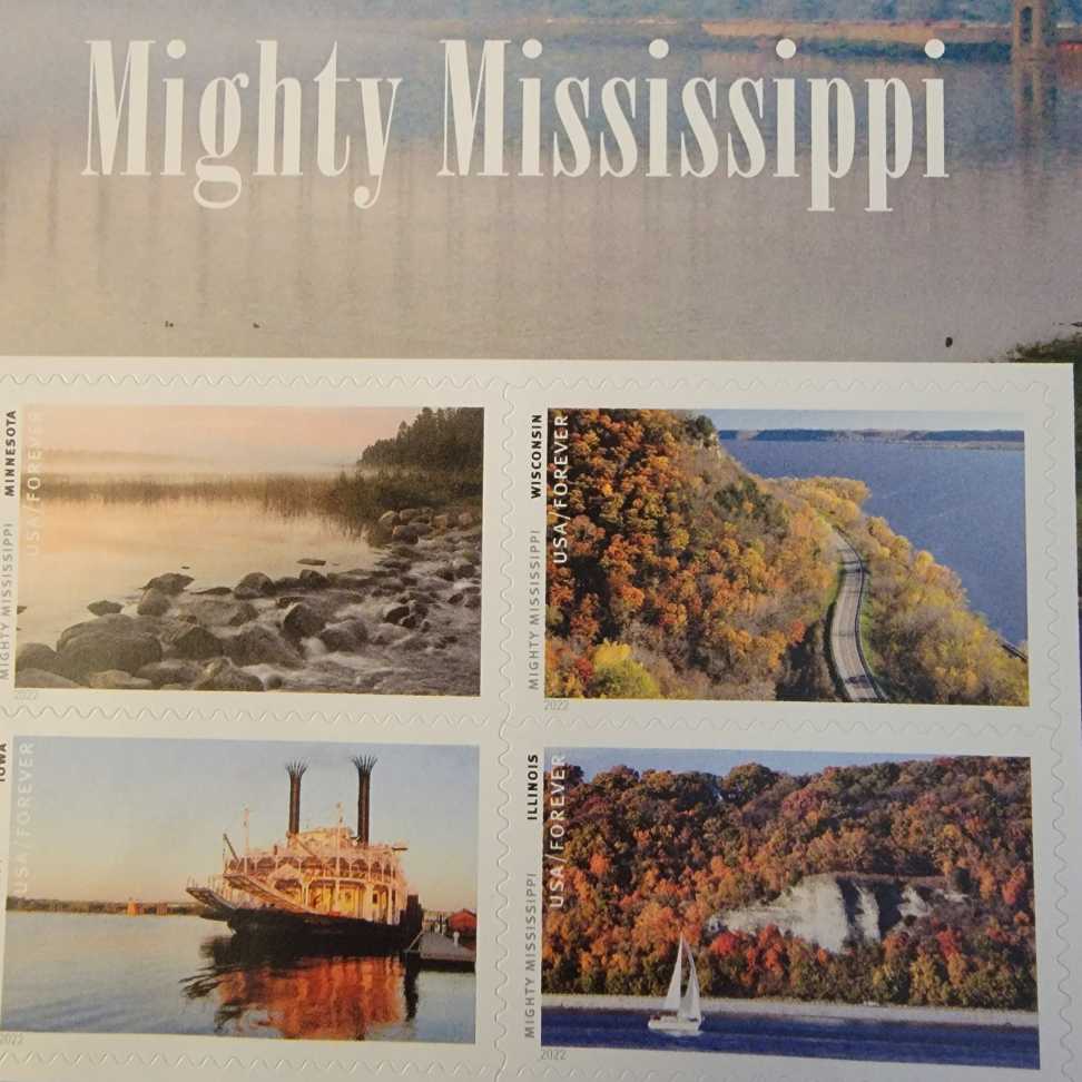 Mighty Mississippi   stamp collectible [Barcode 580300] - Main Image 2