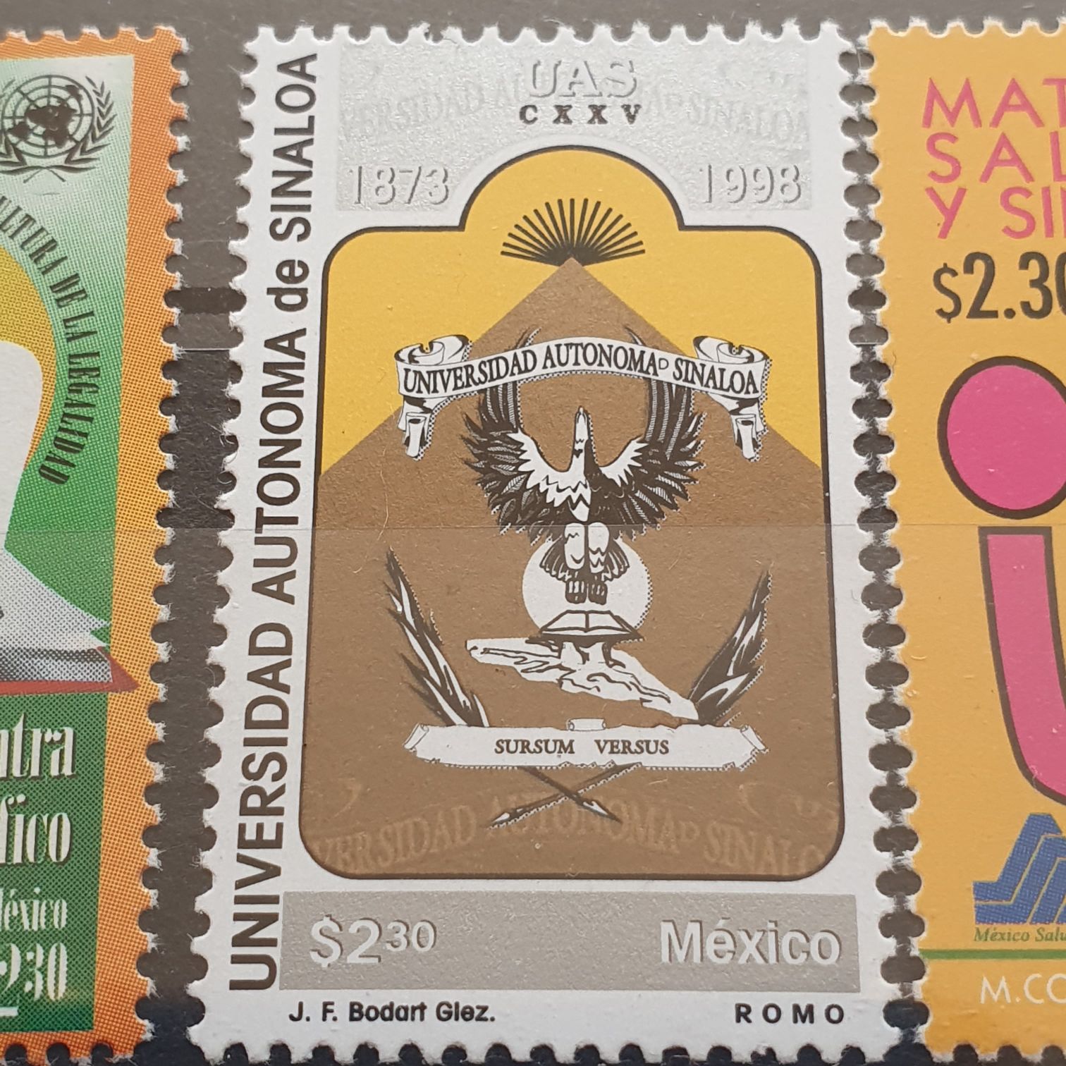 Universidad Autónoma De Sinaloa  stamp collectible - Main Image 2