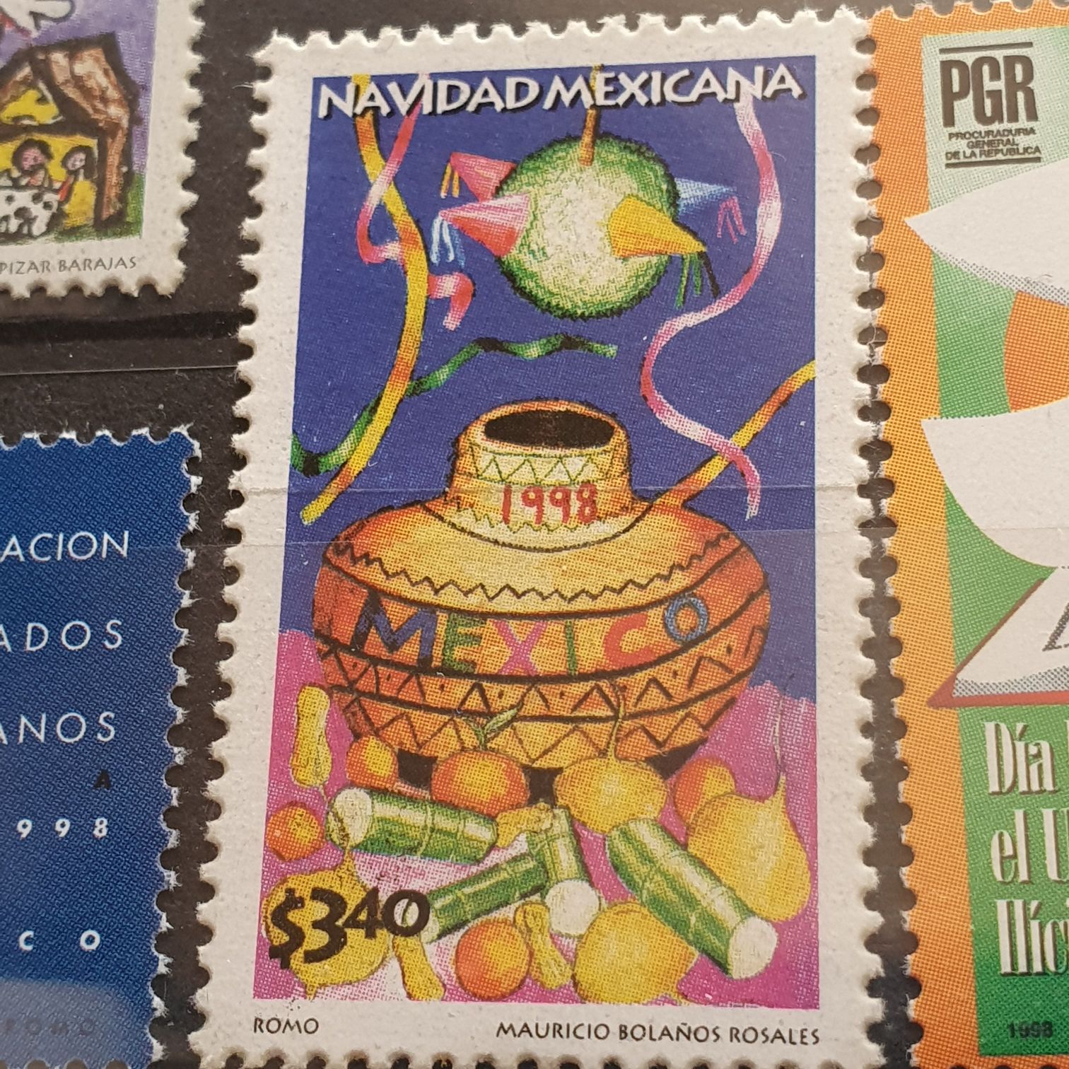 Navidad Mexicana  stamp collectible - Main Image 2