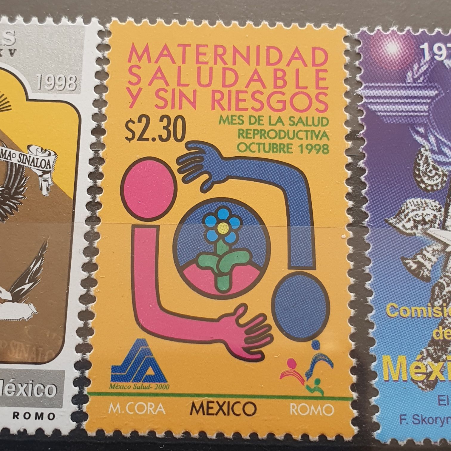 Maternidad Saludable Y Sin Riesgos  stamp collectible - Main Image 2