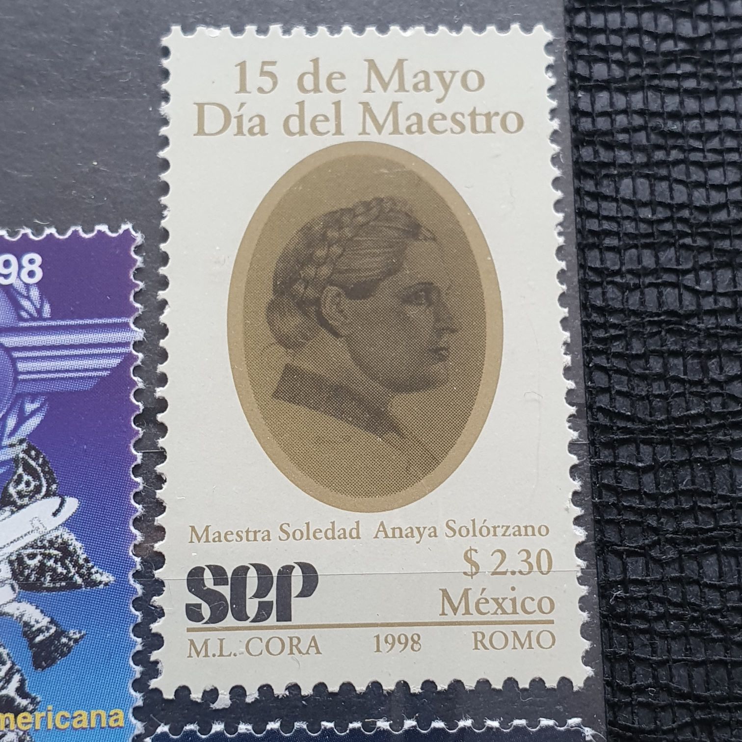 15 De Mayo Día Del Maestro  stamp collectible - Main Image 2