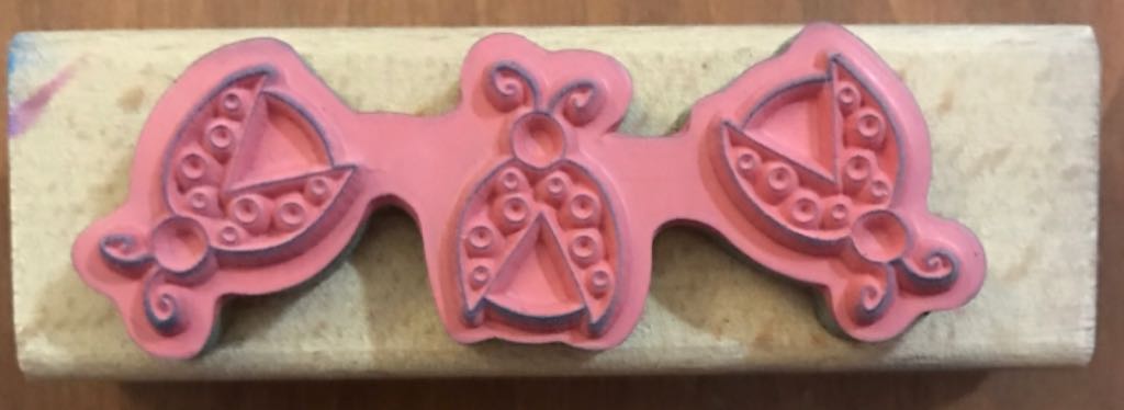 Ladybug Border  stamp collectible - Main Image 2