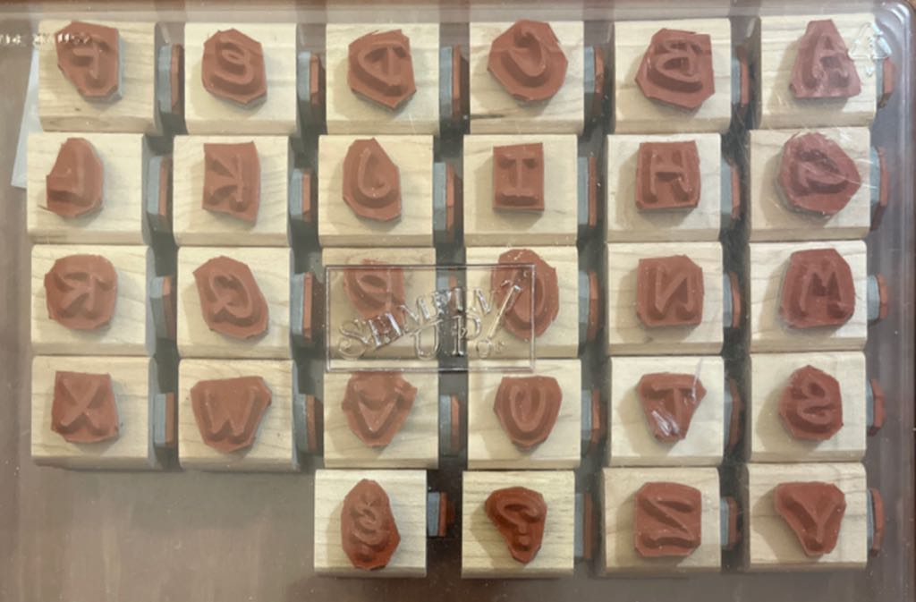 Brushstroke Alphabet Upper and Lower  stamp collectible - Main Image 2