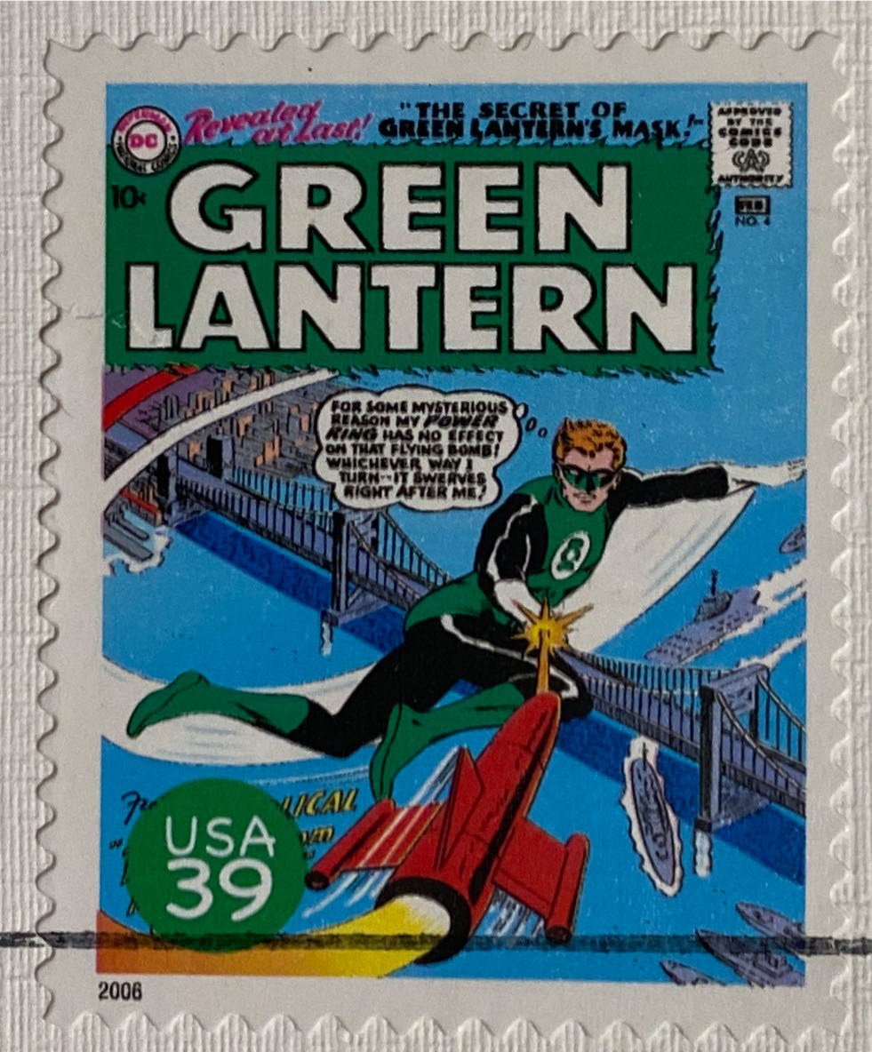 Green Lantern  stamp collectible - Main Image 2