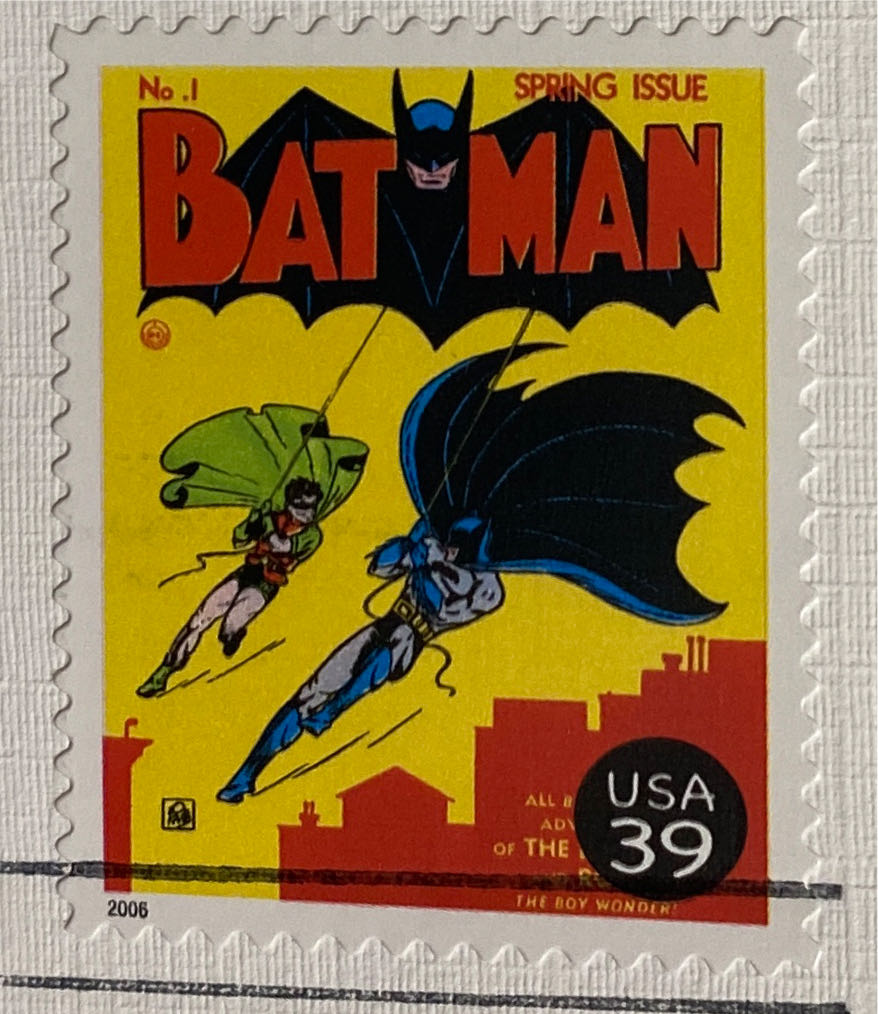 Batman  stamp collectible - Main Image 2