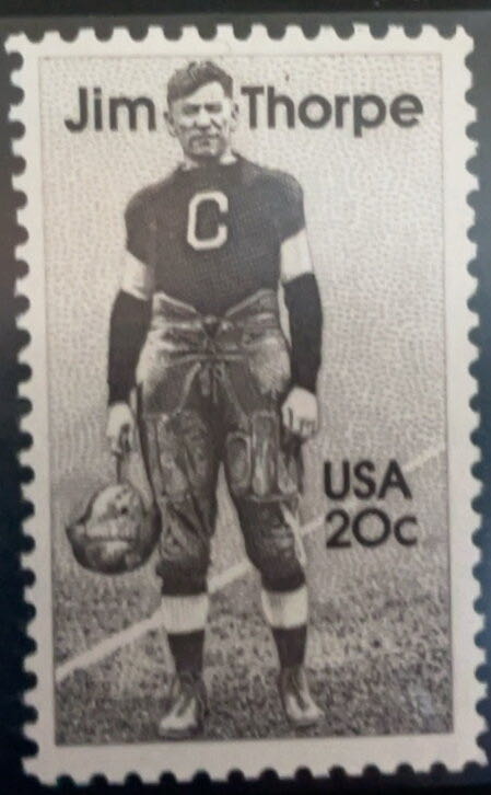 Jim Thorpe  stamp collectible - Main Image 2