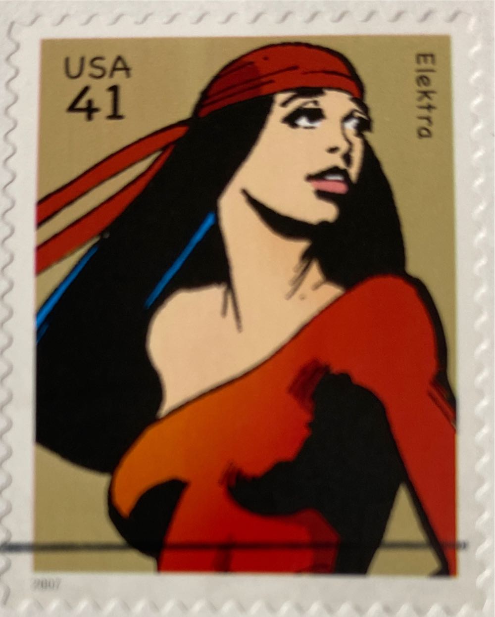 Elektra  stamp collectible - Main Image 2