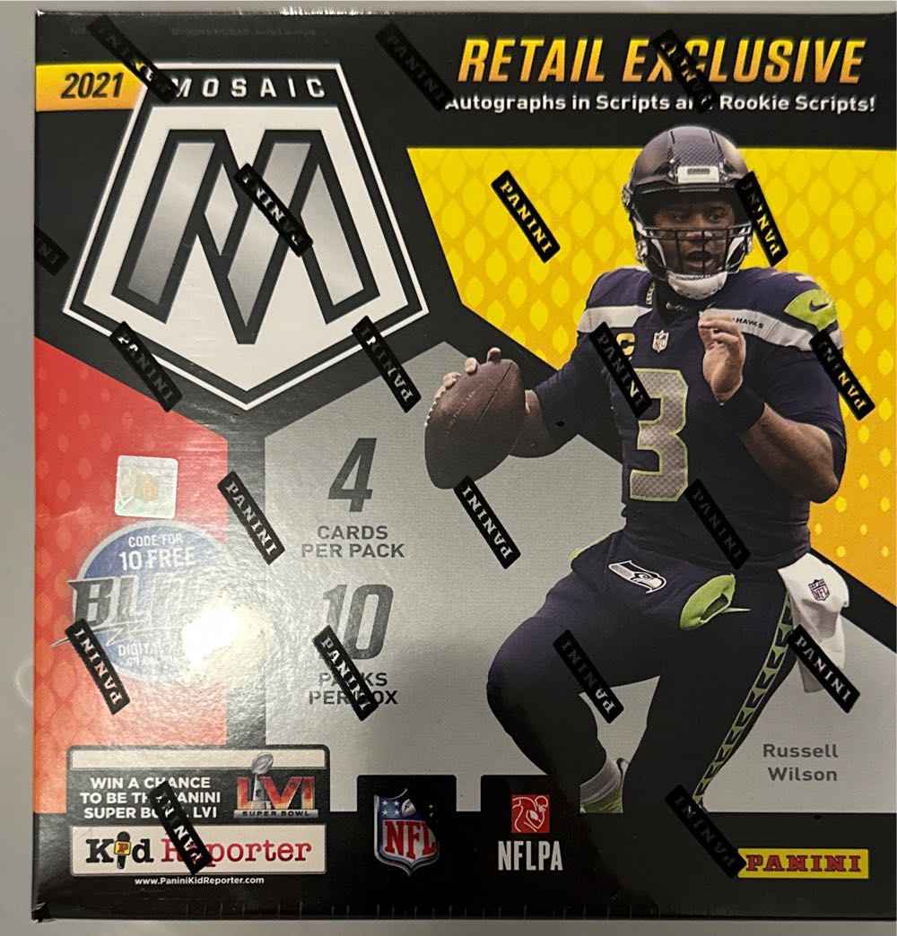 Panini Mosaic Football Mega Box  stamp collectible [Barcode 613297974550] - Main Image 2