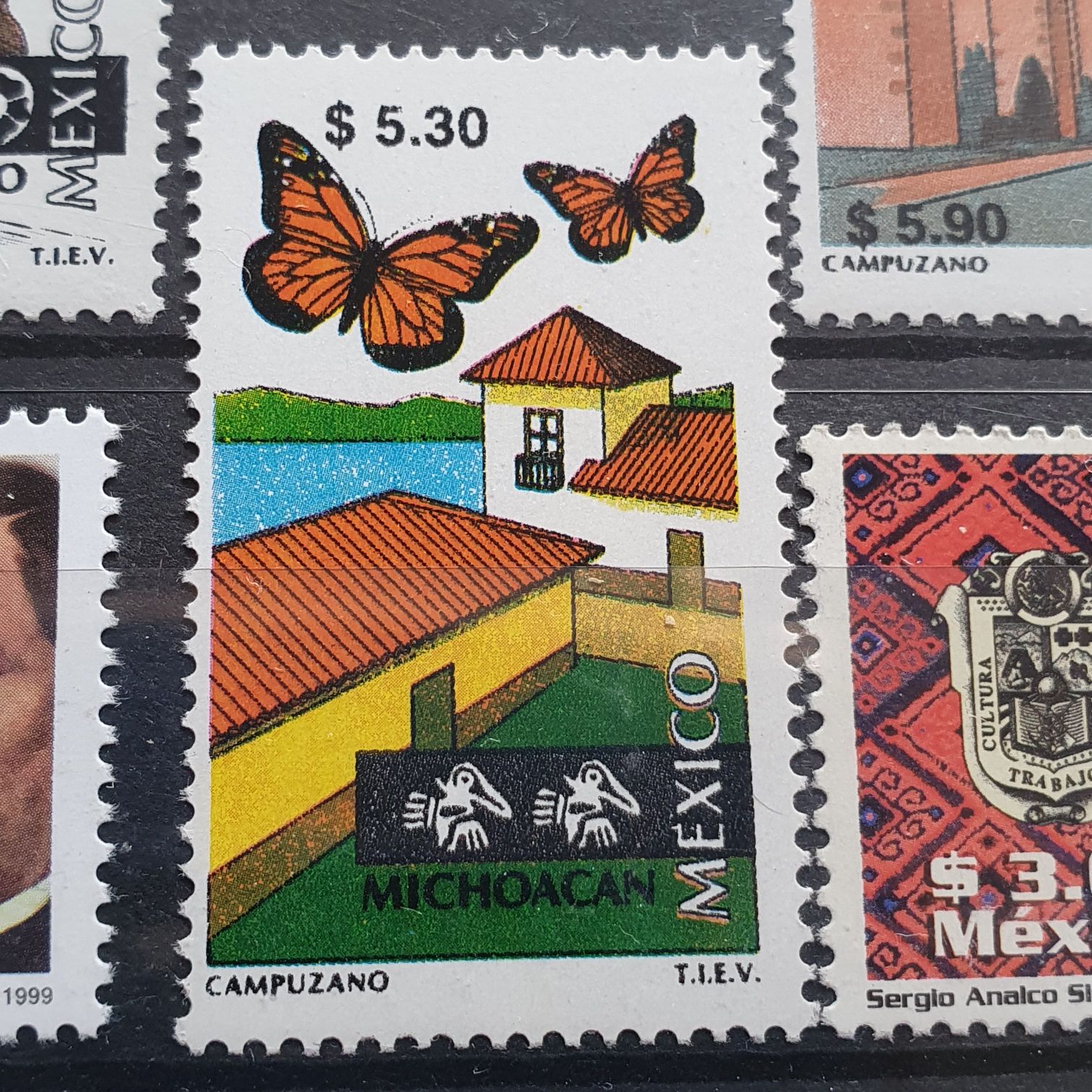 Michoacan  stamp collectible - Main Image 2