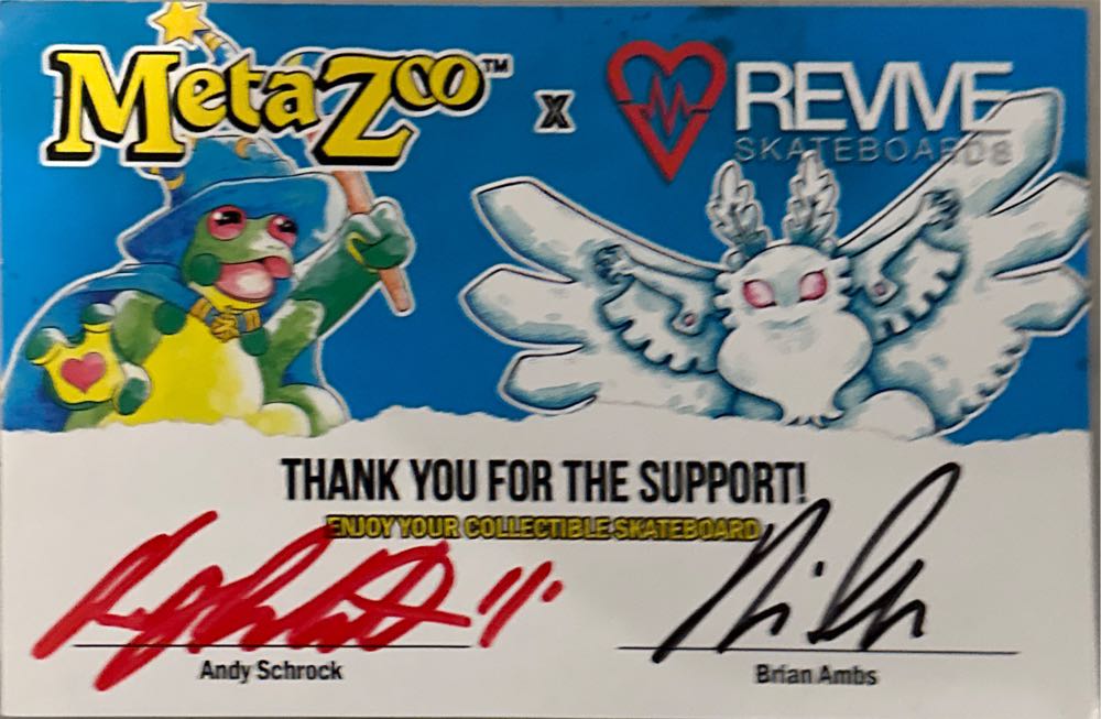 MetaZoo x ReVive Skateboard Promo Box  stamp collectible - Main Image 2