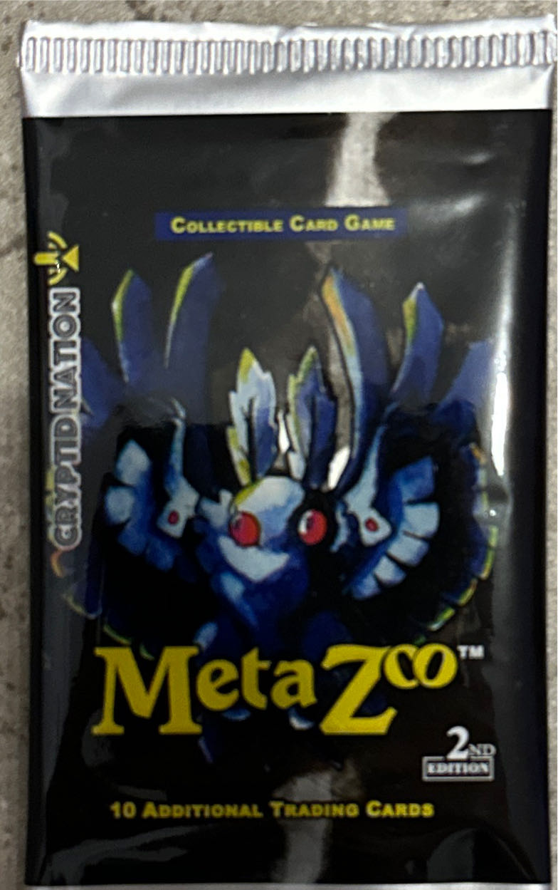 Of Metazoo Cryptid Nation 2nd Edition Booster Pack Sealed  stamp collectible [Barcode 195893216758] - Main Image 2