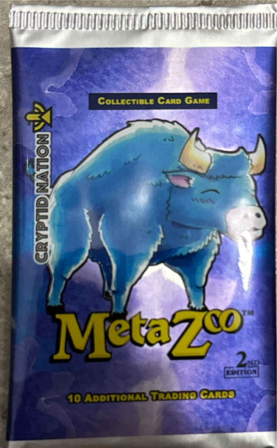 Of Metazoo Cryptid Nation 2nd Edition Booster Pack Sealed  stamp collectible [Barcode 195893216758] - Main Image 3