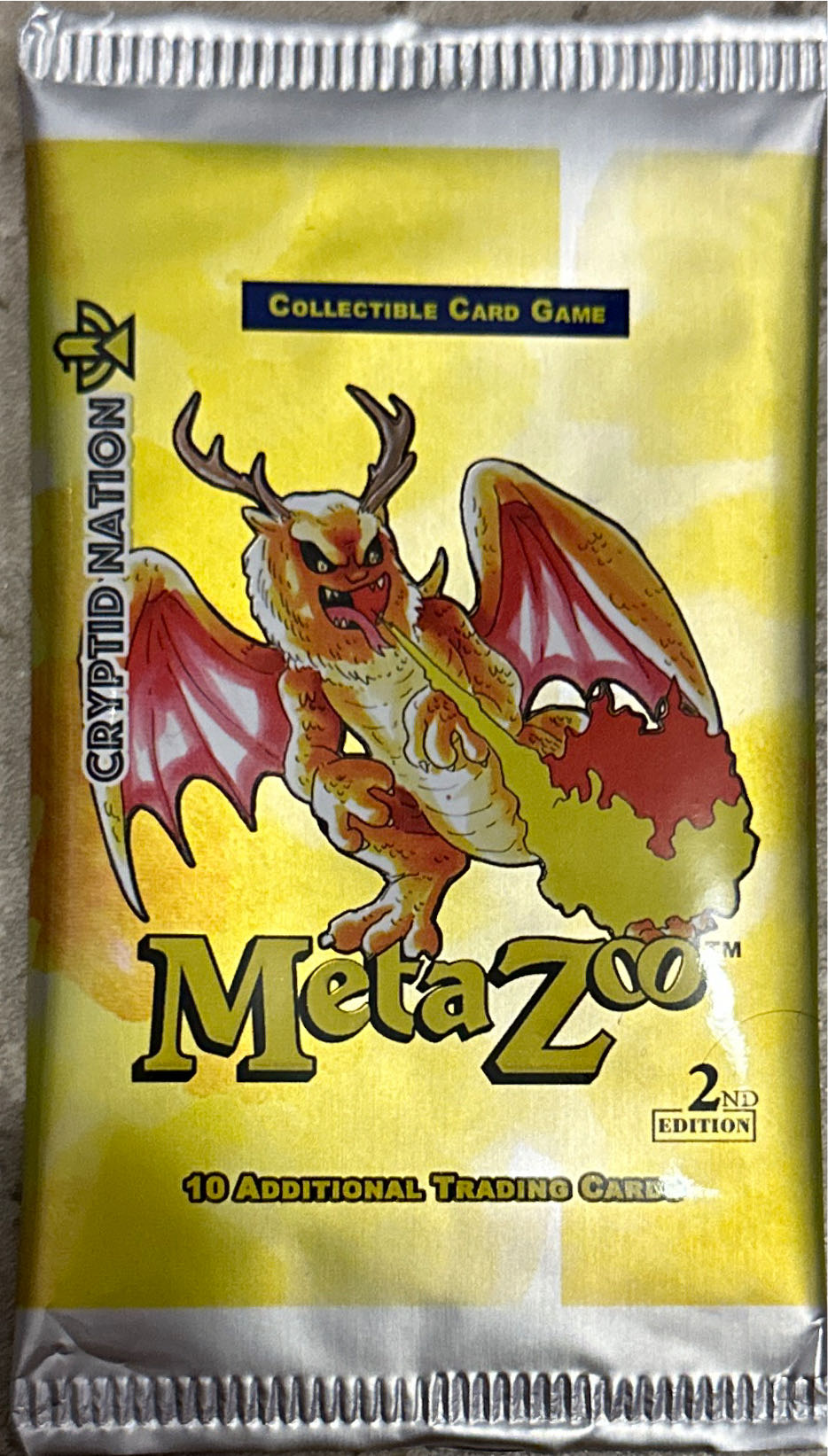 Of Metazoo Cryptid Nation 2nd Edition Booster Pack Sealed  stamp collectible [Barcode 195893216758] - Main Image 4