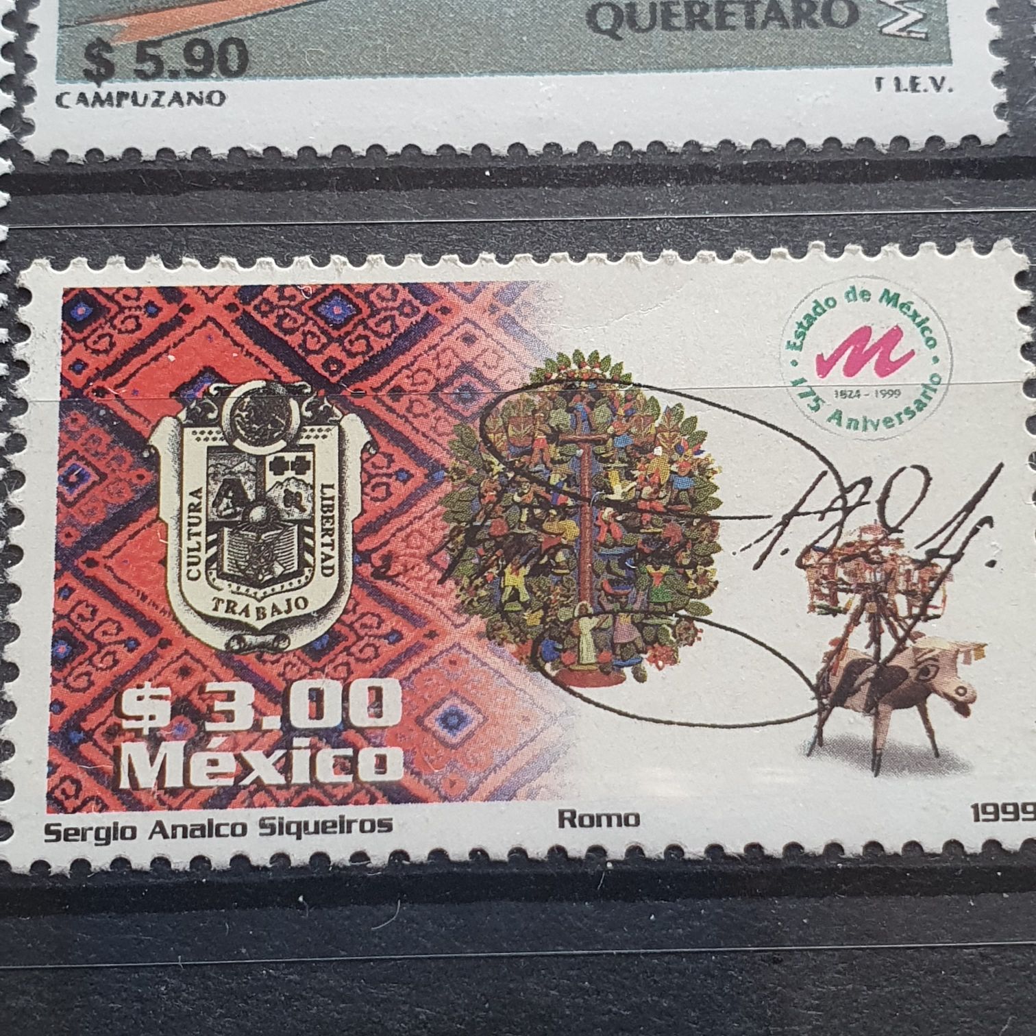 Estado De México  stamp collectible - Main Image 2