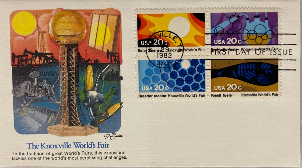 Knoxville World’s Fair  stamp collectible - Main Image 2