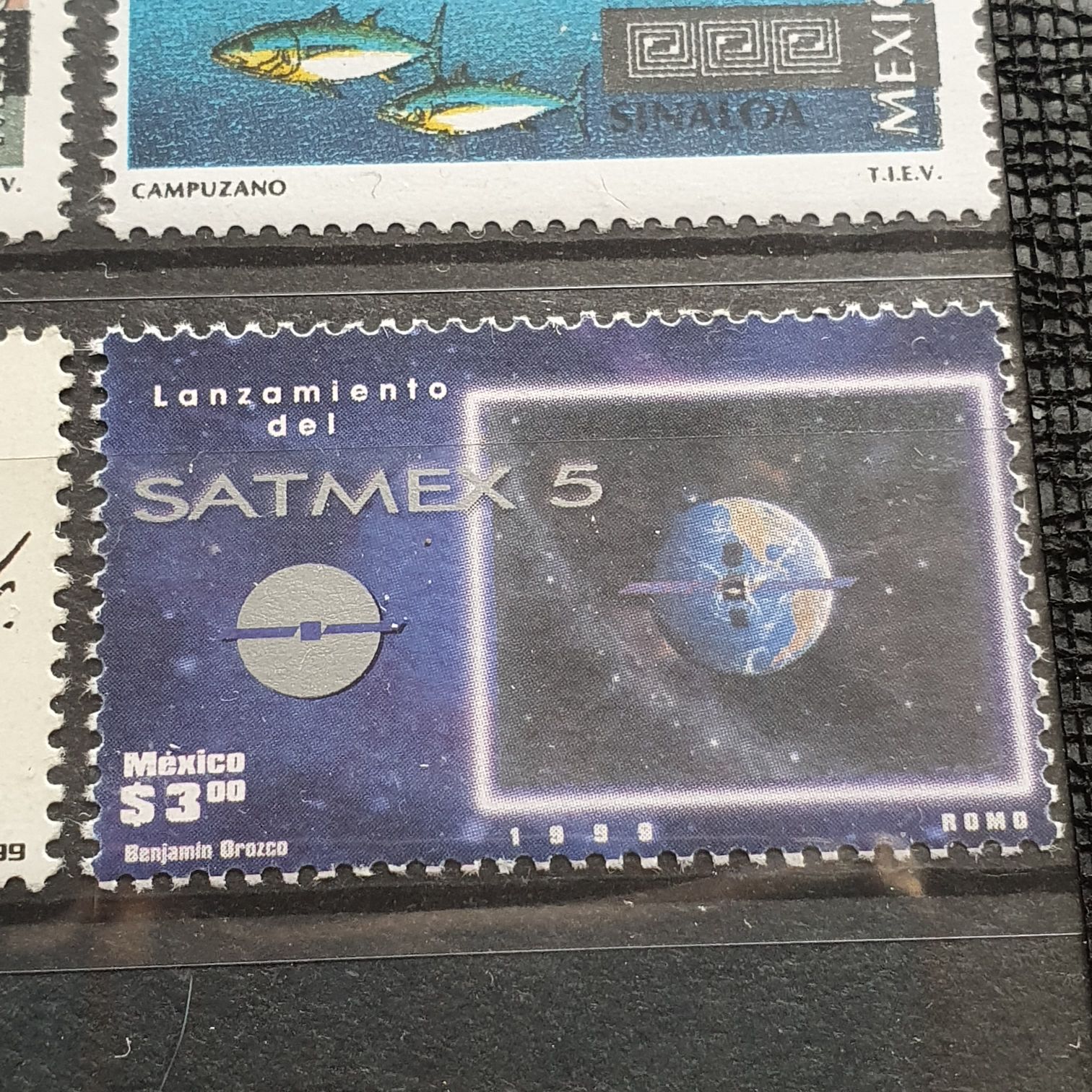 Lanzamiento Del Satmex 5  stamp collectible - Main Image 2