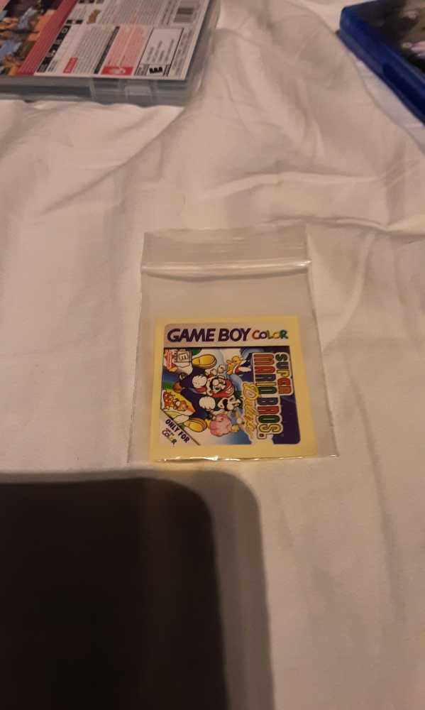  super Mario Bros Deluxe Replacement Sticker  stamp collectible - Main Image 3