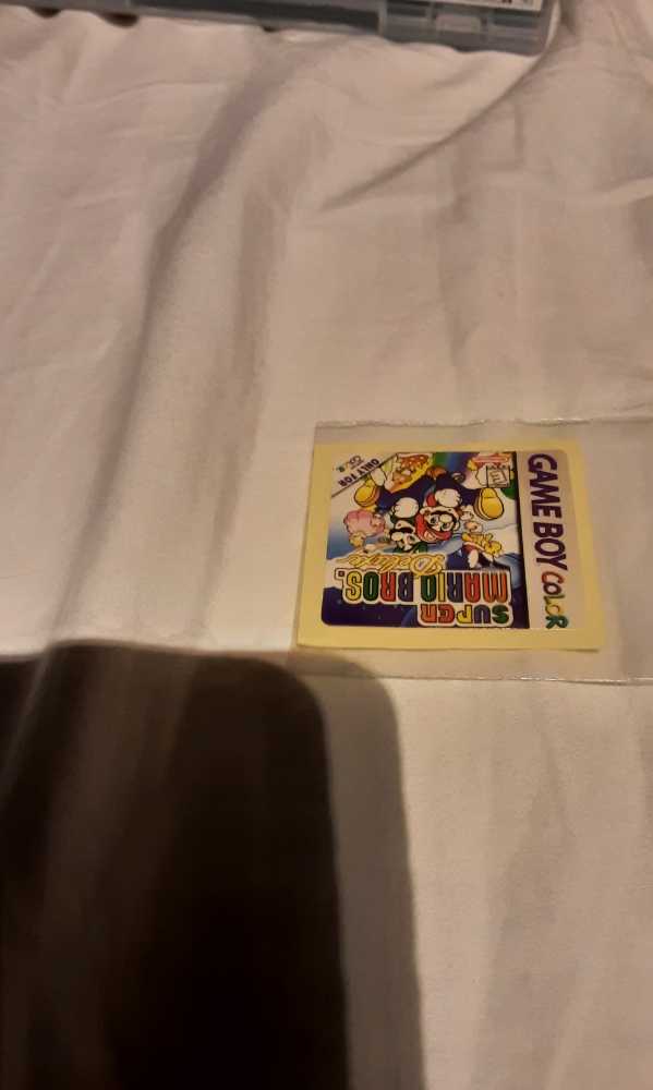  super Mario Bros Deluxe Replacement Sticker  stamp collectible - Main Image 4