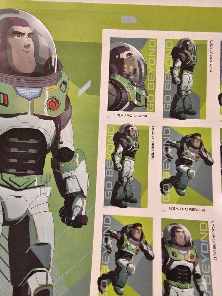 Buzz Lightyear  stamp collectible [Barcode 482500] - Main Image 2