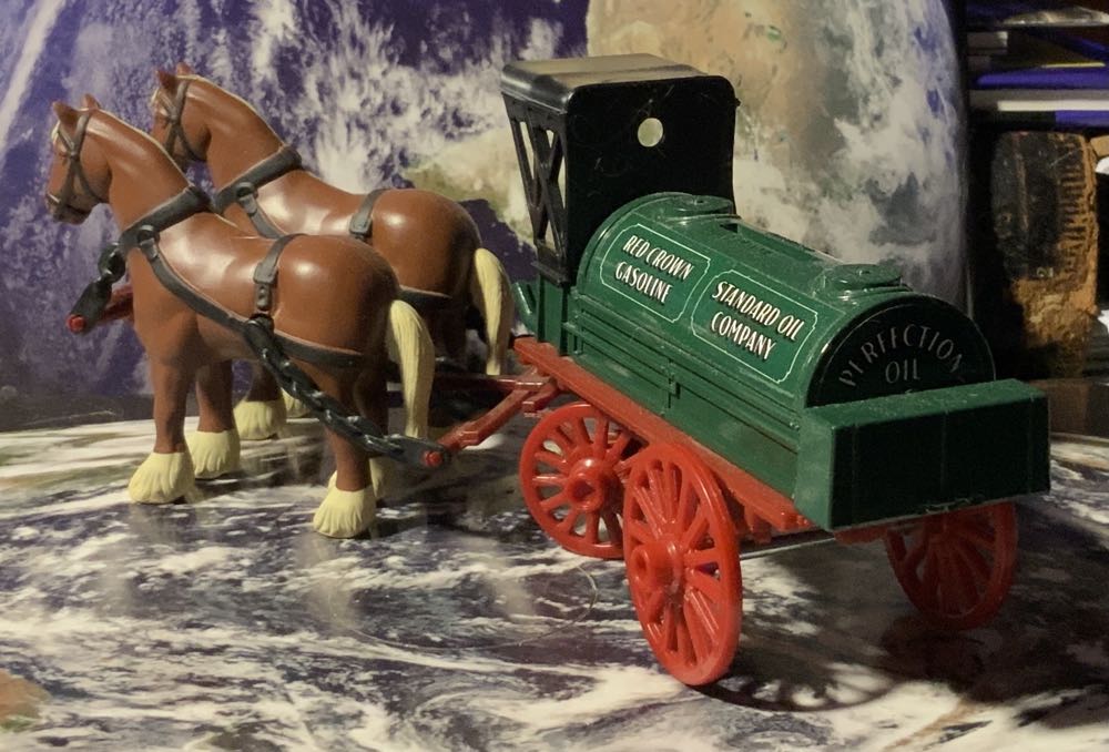 Standard Oil Red Crown ERTL Team Horse Draen Tanker  stamp collectible - Main Image 3
