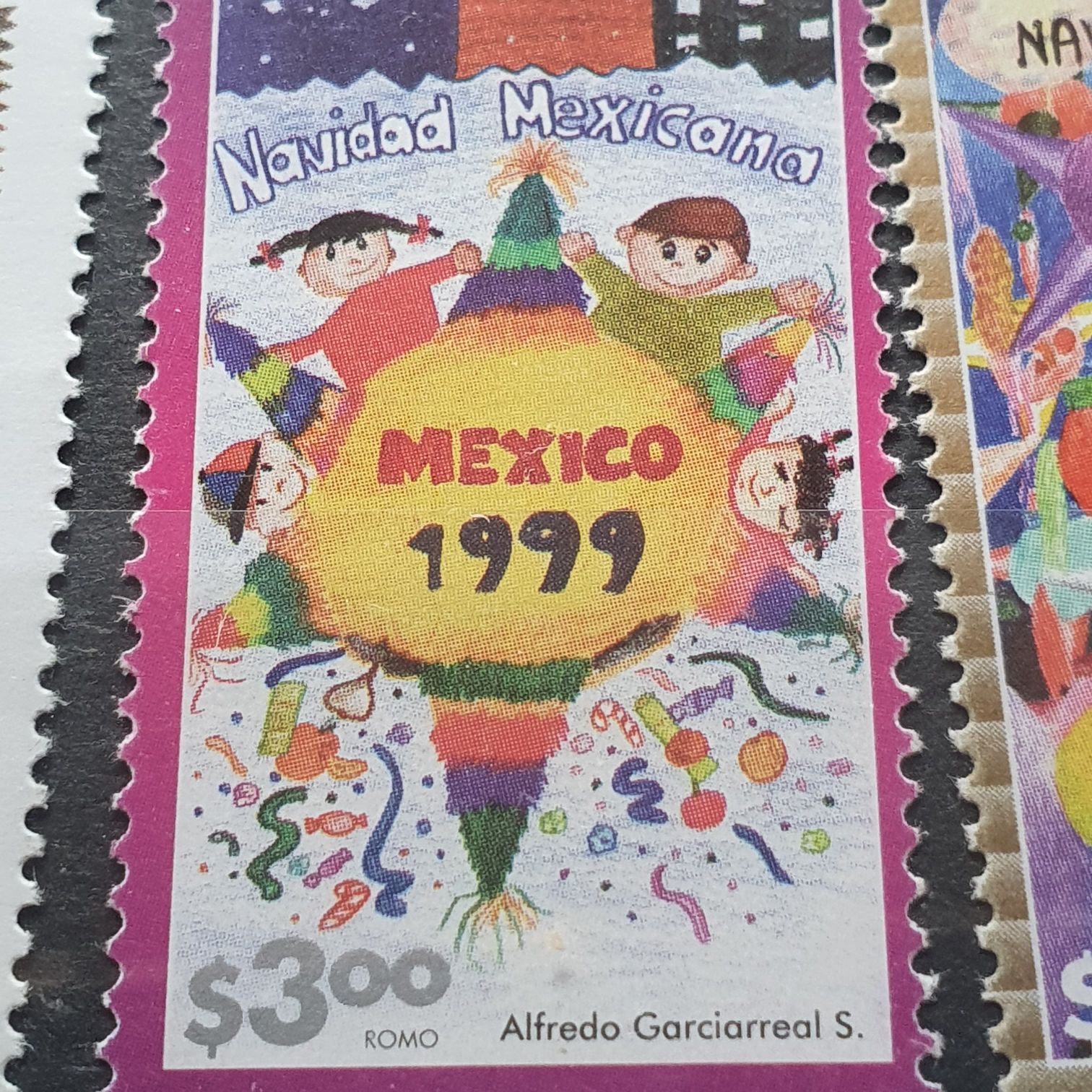 Navidad Mexicana  stamp collectible - Main Image 2