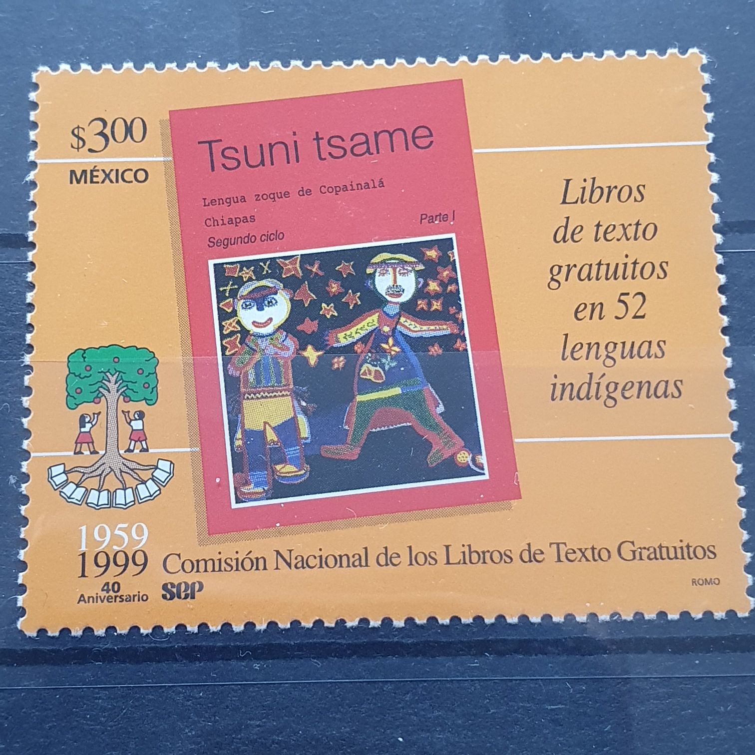 Libros De Texto Gratuitos En 52 Lenguas Indigenas  stamp collectible - Main Image 2
