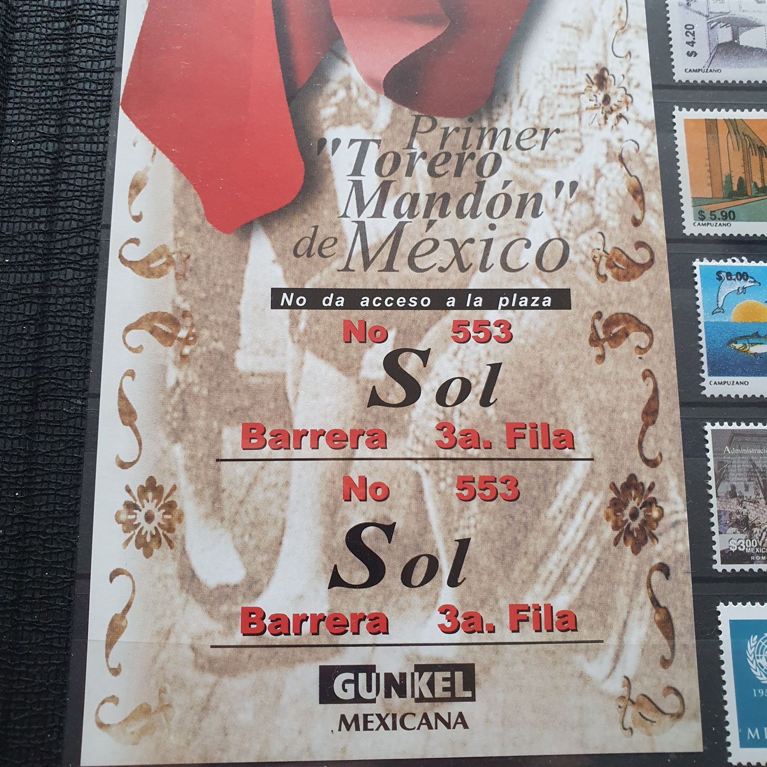 Centenario Luctuoso Ponciano Diaz  stamp collectible - Main Image 2