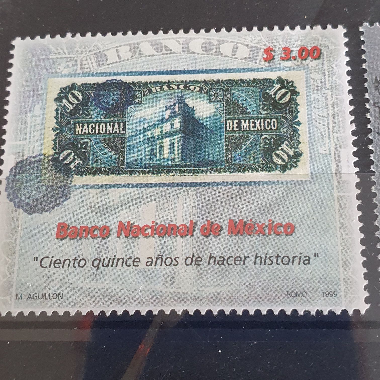 Banco Nacional De México  stamp collectible - Main Image 2