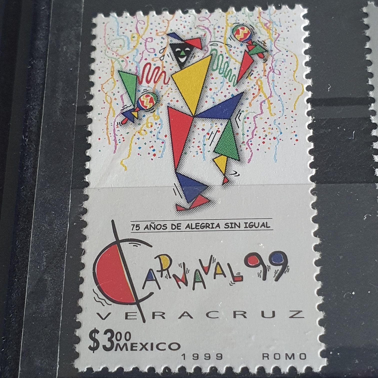 Carnaval 99 Veracruz  stamp collectible - Main Image 2