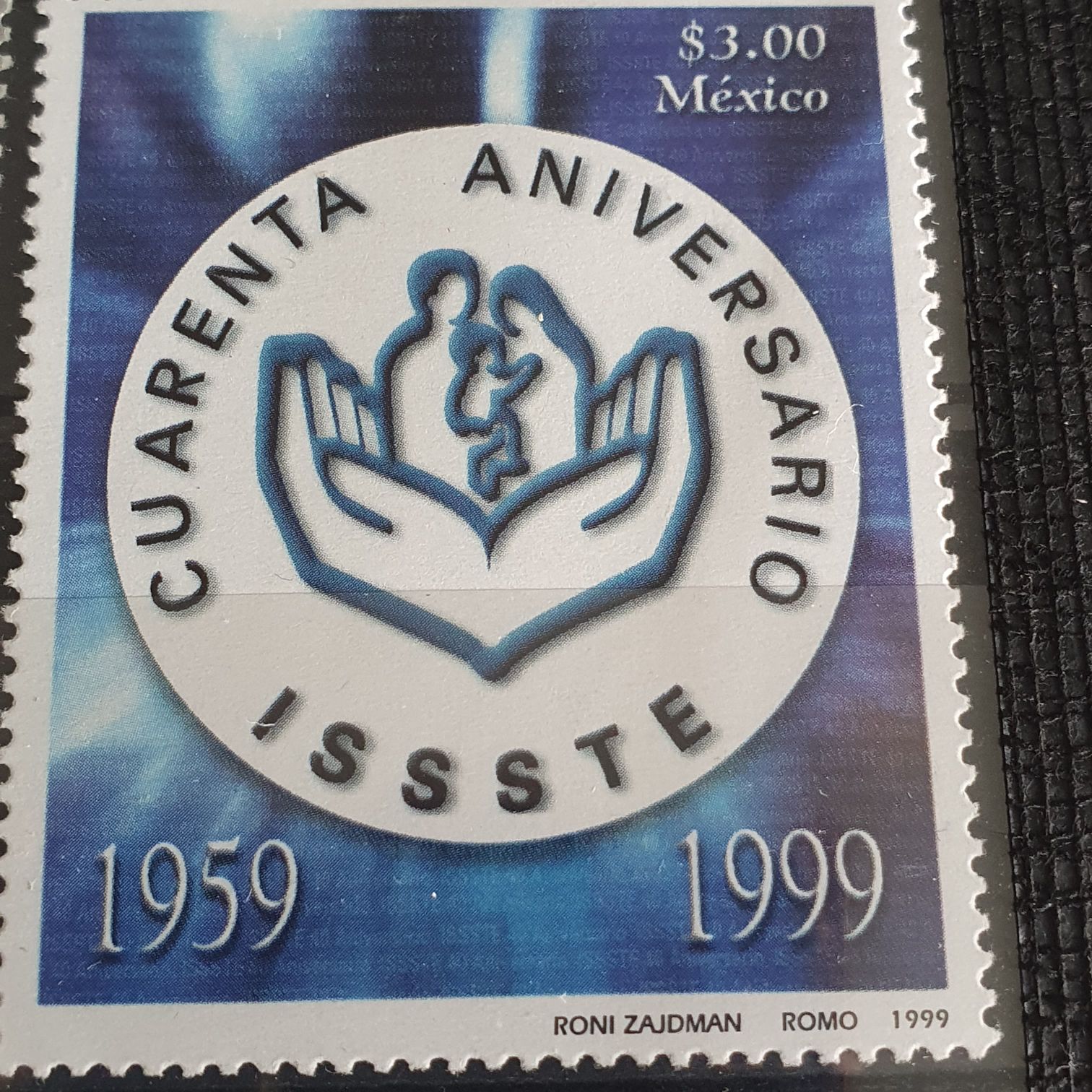 Cuarenta Aniversario ISSSTE  stamp collectible - Main Image 2