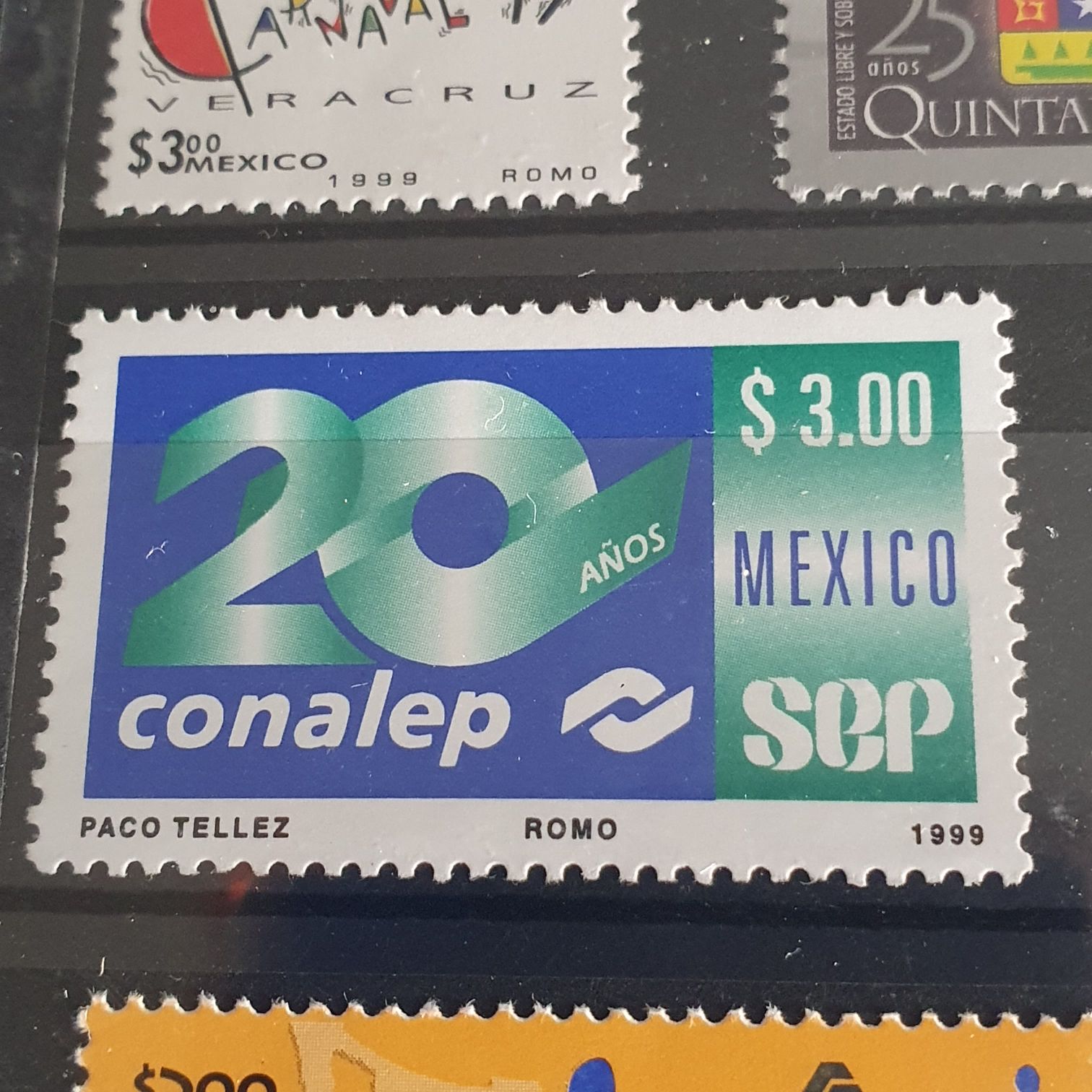 20 Años Conalep  stamp collectible - Main Image 2