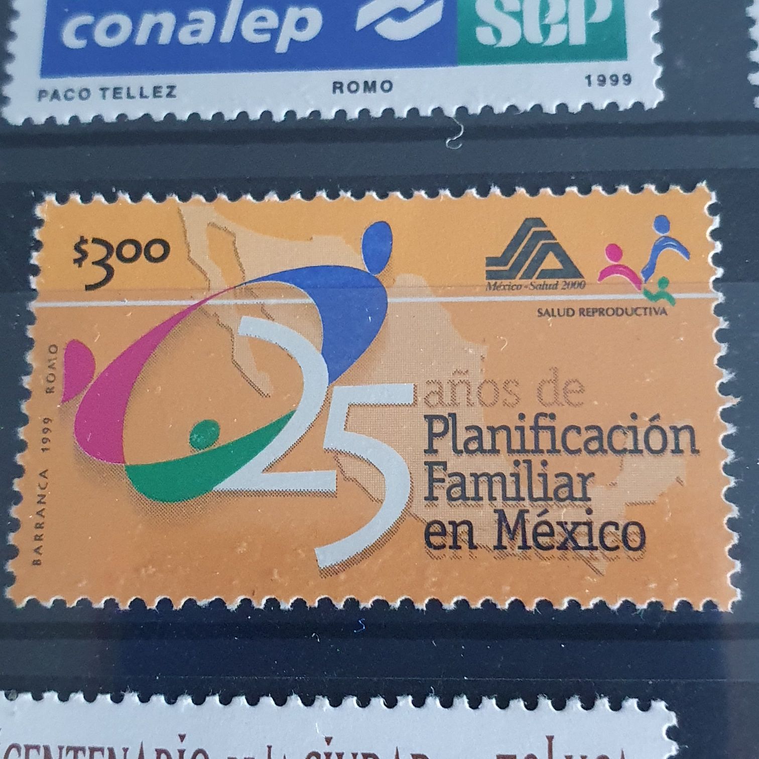 25 Años De Planificación Familiar En México  stamp collectible - Main Image 2
