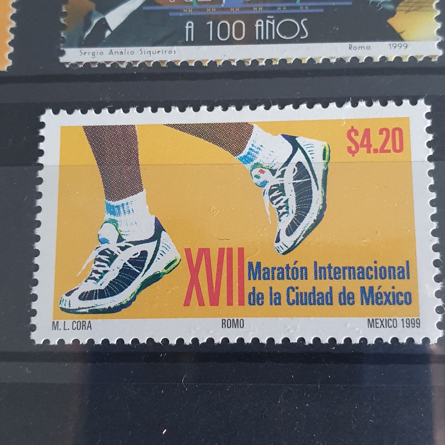 XVII Maratón Internacional De La Ciudad De México  stamp collectible - Main Image 2