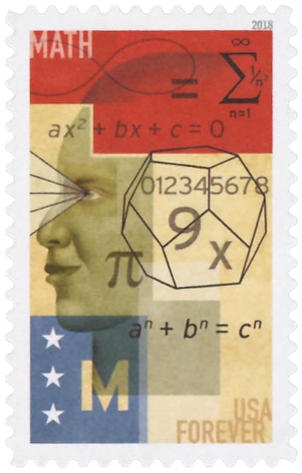Math USA Forever (2018)  stamp collectible - Main Image 2